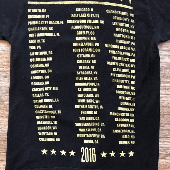 *** UNIQUE*** THOMAS RHETT Opening Act Band Shirt sz XS - Picture 5 of 6